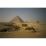 Site: Giza; View: Khufu pyramid, Sphinx