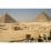 Site: Giza; View: G 8400, Khufu pyramid, Khafre pyramid
