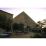 Site: Giza; View: Farouk rest-house, Khufu pyramid