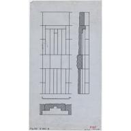 G 4611, Elevation and plan of N false door