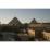 Site: Giza; View: Khufu pyramid, Khafre pyramid