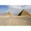 Site: Giza; View: Harvard Camp, Khufu pyramid, Khafre pyramid